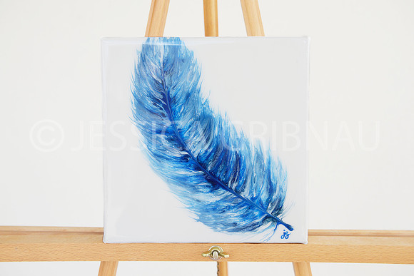 Blue Feather